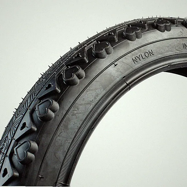 16-Inch Wide 2.125" Bike Tire for Kids - Durable Black Replacement Tire