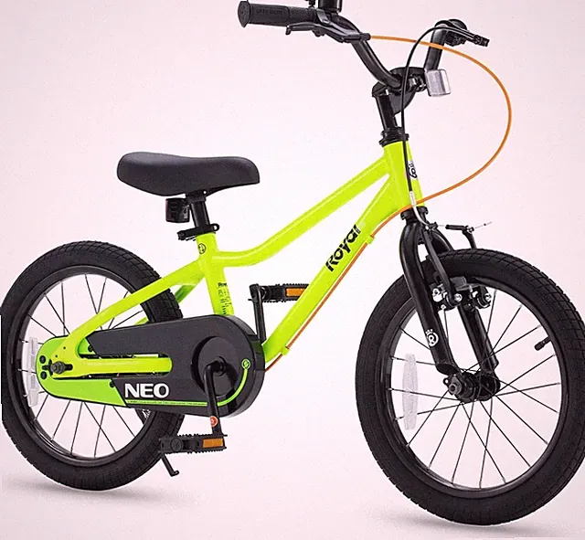 Brand New RoyalBaby 18” Kids Bike Lime Green Ages 5-9 Lightweight Bicycle
