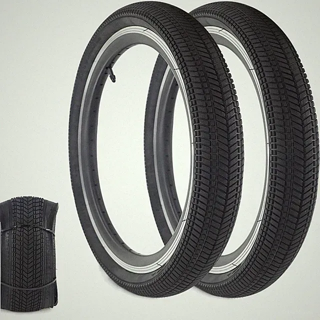 Durable 14-26 Inch Kids Bike Replacement Tires - Easy Install & Foldable Design