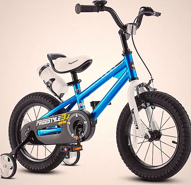 Freestyle Kids Bike 12 Inch Bicycle for Boys Girls Ages 3-12 Years