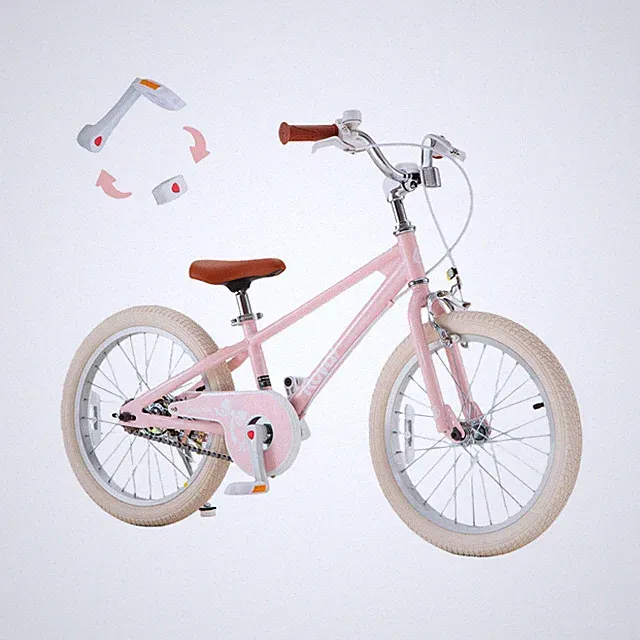 RoyalBaby EZ Kids Bike,12 14 16 18 Inch Convertible Balance to Pedal Bike for...