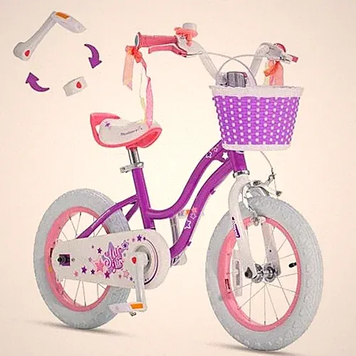 RoyalBaby Girls Bike Classic & EZ Kids Bike, Balance and Pedal Bicycle