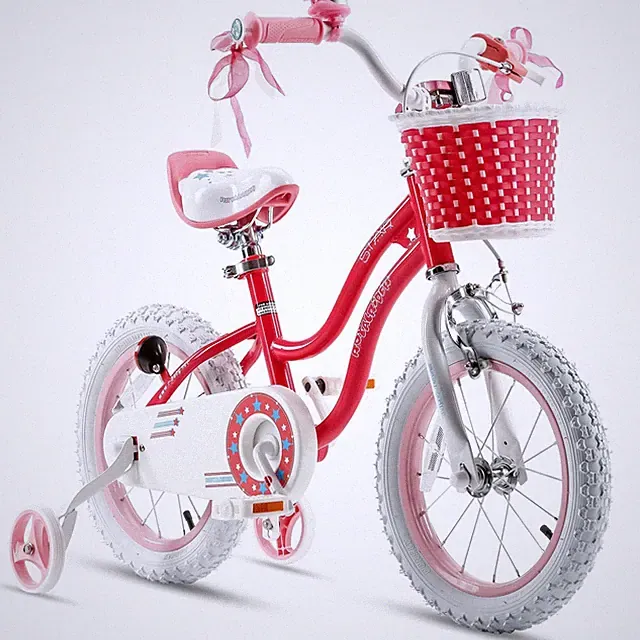 RoyalBaby Girls Bike EZ Bike Stargirl Training Free Balance to Pedal Easy Lea...