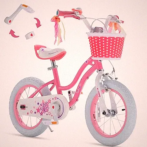 RoyalBaby Girls Bike Trekking Free Balance to Pedal Easy - Scratch & Dent