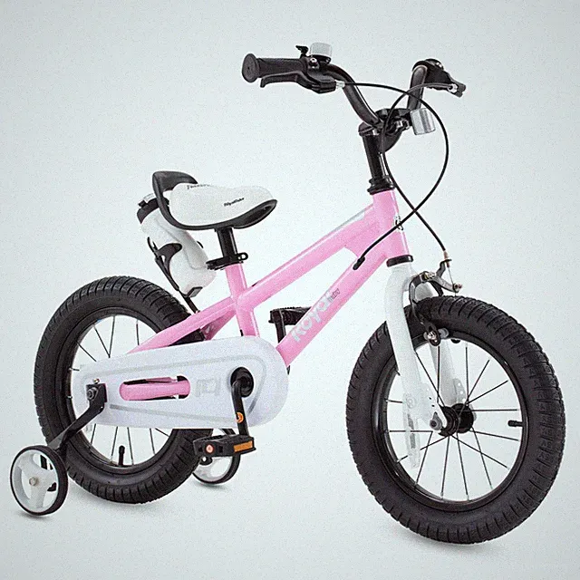 Teach Your Child to Ride - RoyalBaby 12 Inch Pink Kids Bike